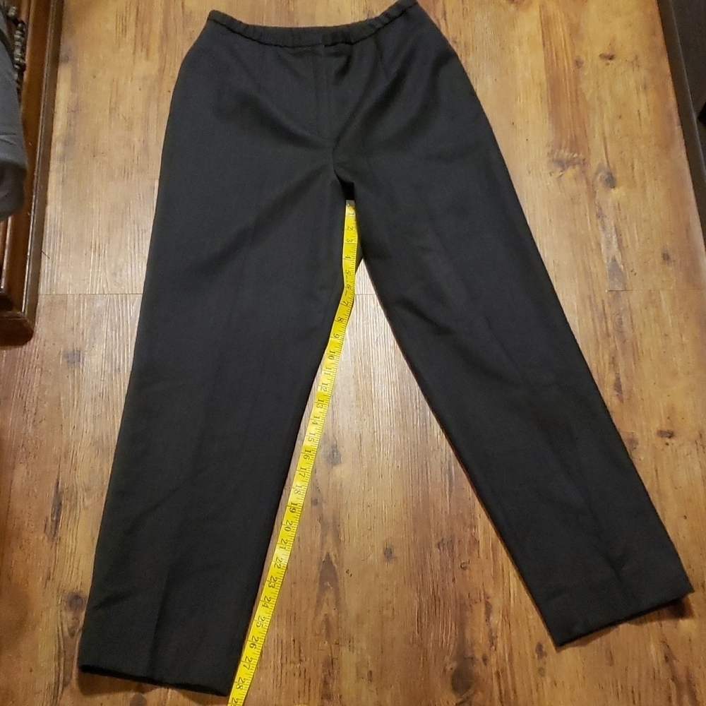 Pendleton charcoal grey dress pants trousers virgin wool